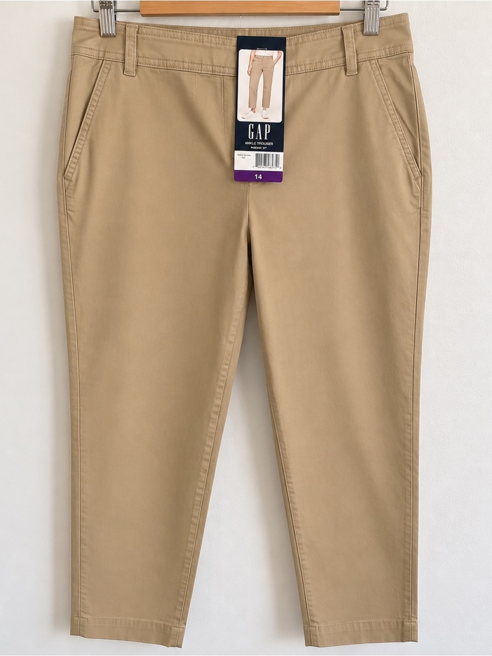 GAP Women’s Cropped Straight Pants - Tan